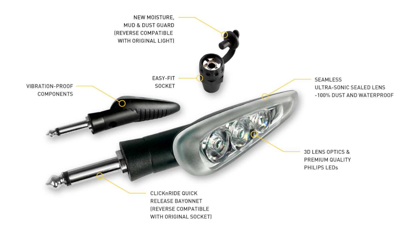 Click´N´Ride Blinker links vorne/rechts hinten einzeln