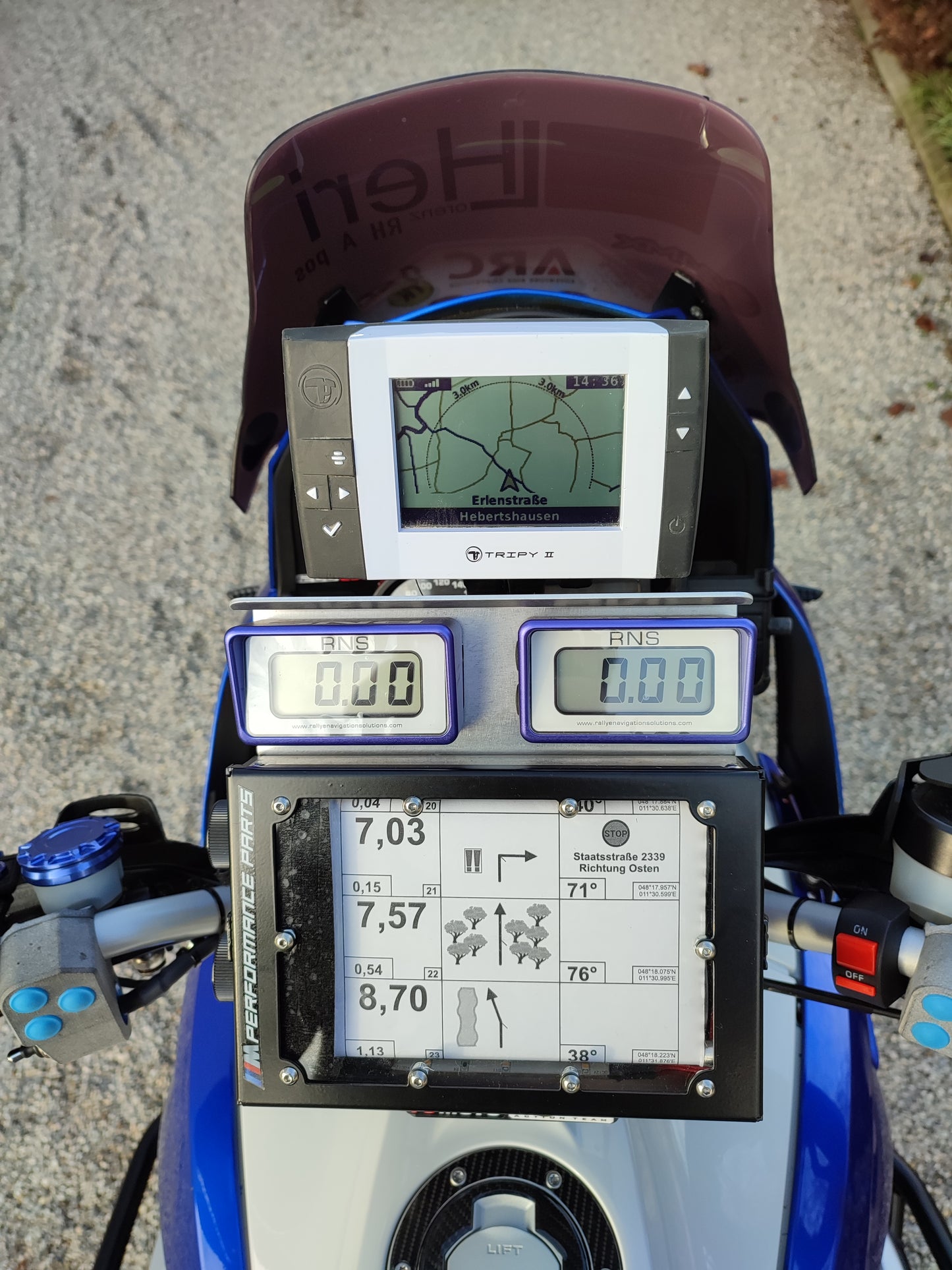 Roadbook Handlebar Mount - BMW GS 1200 / 1250