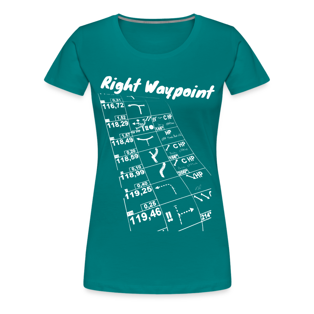 Right Waypoint - T-Shirt Women - Divablau