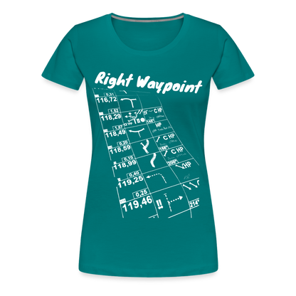 Right Waypoint - T-Shirt Women - Divablau