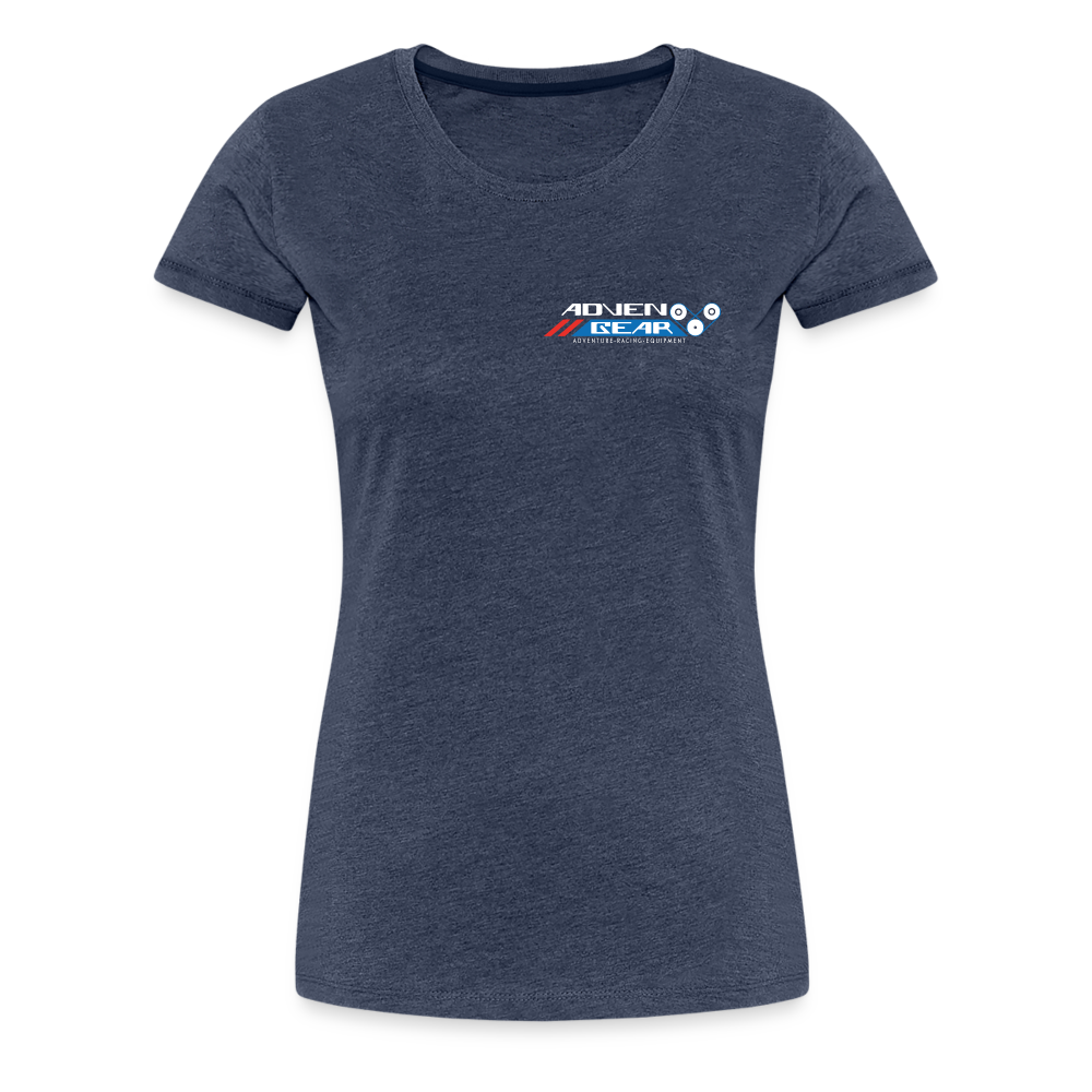 Advengear Supporter T-Shirt Women - Blau meliert