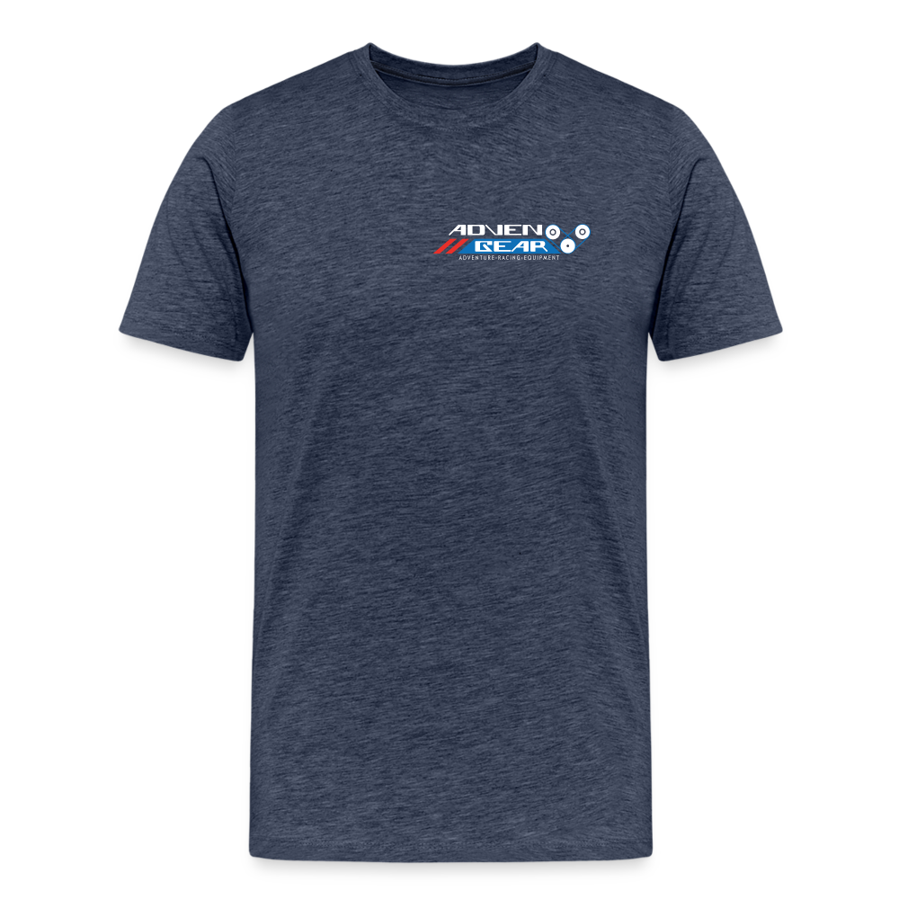Advengear Supporter T-Shirt Men - Blau meliert