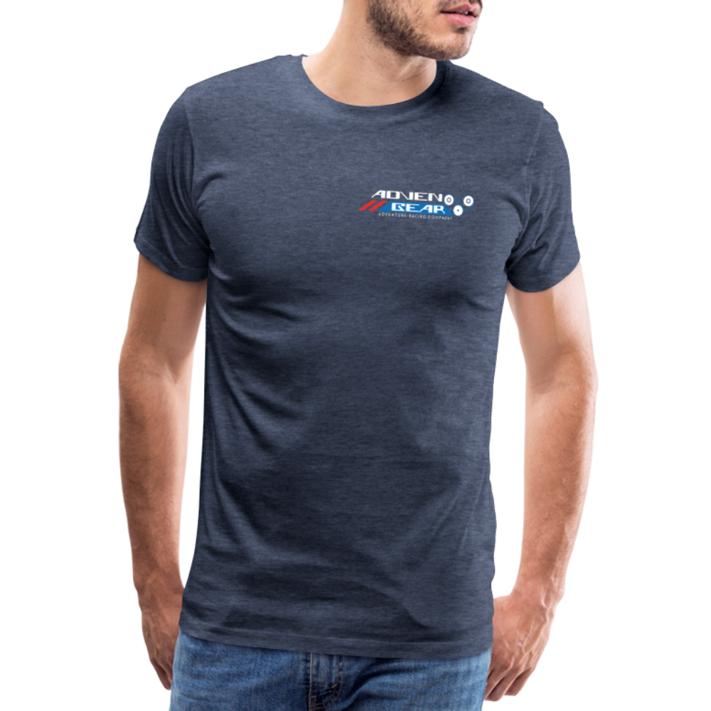 Advengear Supporter T-Shirt Men - Blau meliert