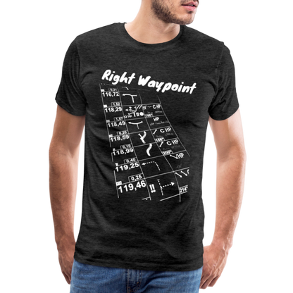 Right Waypoint - T-Shirt Men - Anthrazit